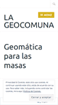 Mobile Screenshot of geocomuna.wordpress.com