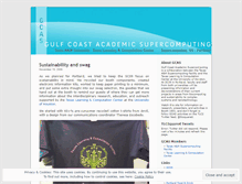 Tablet Screenshot of gcas09.wordpress.com