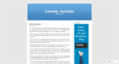 Desktop Screenshot of comedyjunction.wordpress.com