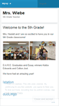 Mobile Screenshot of mrswiebe.wordpress.com