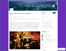 Tablet Screenshot of alichatsramble.wordpress.com