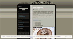 Desktop Screenshot of lorrein.wordpress.com