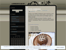 Tablet Screenshot of lorrein.wordpress.com