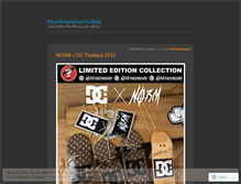 Tablet Screenshot of normfingerboard.wordpress.com