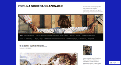 Desktop Screenshot of ciudadanosunidad.wordpress.com