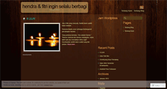 Desktop Screenshot of hendrarossairi.wordpress.com