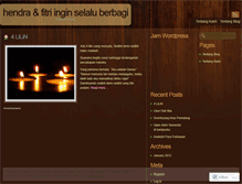 Tablet Screenshot of hendrarossairi.wordpress.com