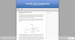 Desktop Screenshot of myproofideas.wordpress.com