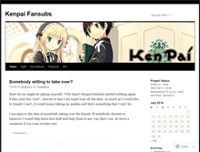 Tablet Screenshot of kenpai.wordpress.com