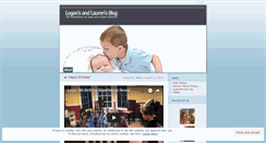 Desktop Screenshot of loganandlauren.wordpress.com