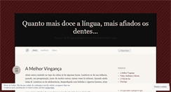 Desktop Screenshot of docelingua.wordpress.com