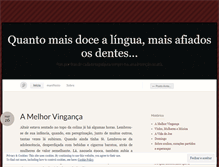 Tablet Screenshot of docelingua.wordpress.com
