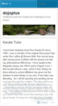 Mobile Screenshot of dojoplus.wordpress.com