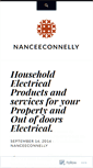 Mobile Screenshot of nanceeconnelly.wordpress.com