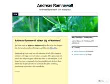 Tablet Screenshot of andreasramnewall.wordpress.com