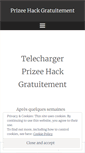 Mobile Screenshot of prizeehackgratuitement.wordpress.com