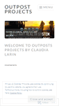Mobile Screenshot of outpostprojects.wordpress.com