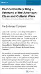 Mobile Screenshot of colonelgirdle.wordpress.com