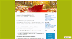 Desktop Screenshot of bioconstruccio.wordpress.com