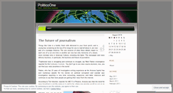 Desktop Screenshot of politicoone.wordpress.com