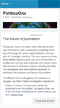 Mobile Screenshot of politicoone.wordpress.com