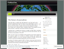 Tablet Screenshot of politicoone.wordpress.com