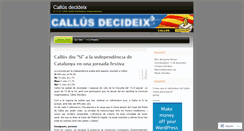 Desktop Screenshot of callusdecideix.wordpress.com