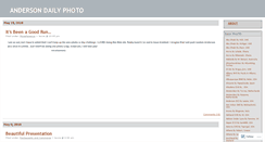 Desktop Screenshot of andersondailyphoto.wordpress.com