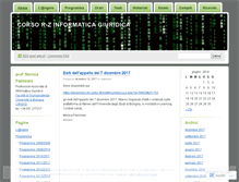 Tablet Screenshot of informaticagiuridica.wordpress.com