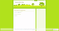 Desktop Screenshot of naturecrafts.wordpress.com