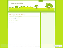 Tablet Screenshot of naturecrafts.wordpress.com