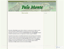 Tablet Screenshot of palomontedotcom.wordpress.com