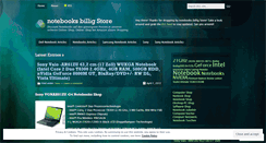 Desktop Screenshot of notebooksbilligstore.wordpress.com