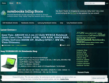 Tablet Screenshot of notebooksbilligstore.wordpress.com