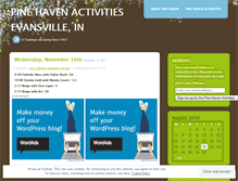 Tablet Screenshot of pinehavencares.wordpress.com