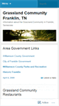 Mobile Screenshot of grasslandcommunity.wordpress.com