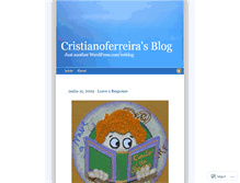 Tablet Screenshot of cristianoferreira.wordpress.com