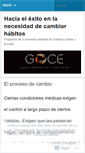 Mobile Screenshot of gruposgoce.wordpress.com