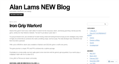 Desktop Screenshot of alanlamsblog.wordpress.com
