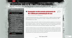 Desktop Screenshot of alexandrebatista.wordpress.com