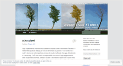 Desktop Screenshot of eventibusflexus.wordpress.com