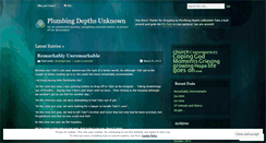 Desktop Screenshot of plumbingdepths.wordpress.com