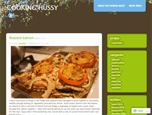 Tablet Screenshot of cookinghussy.wordpress.com