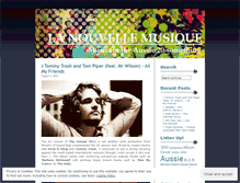 Tablet Screenshot of lanouvellemusique.wordpress.com