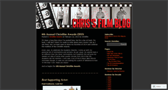 Desktop Screenshot of chrisfilm.wordpress.com