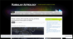 Desktop Screenshot of kabbalastrology.wordpress.com