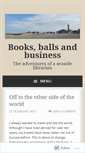Mobile Screenshot of booksballsandbusiness.wordpress.com