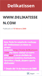 Mobile Screenshot of delikatisssen.wordpress.com