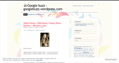 Desktop Screenshot of googlebuzz.wordpress.com