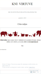 Mobile Screenshot of knivirtuve.wordpress.com